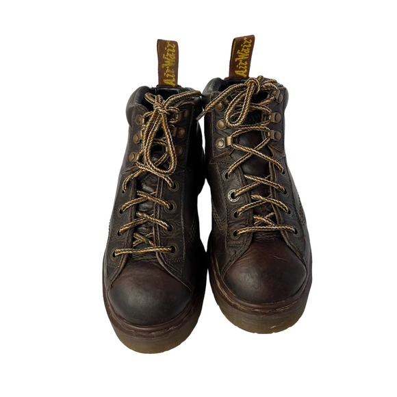 DR.MARTENS 8287 BROWN GRIZZLY CHUNKY LUG SOLE WORK BOOTS MEN SIZE7 main image 13